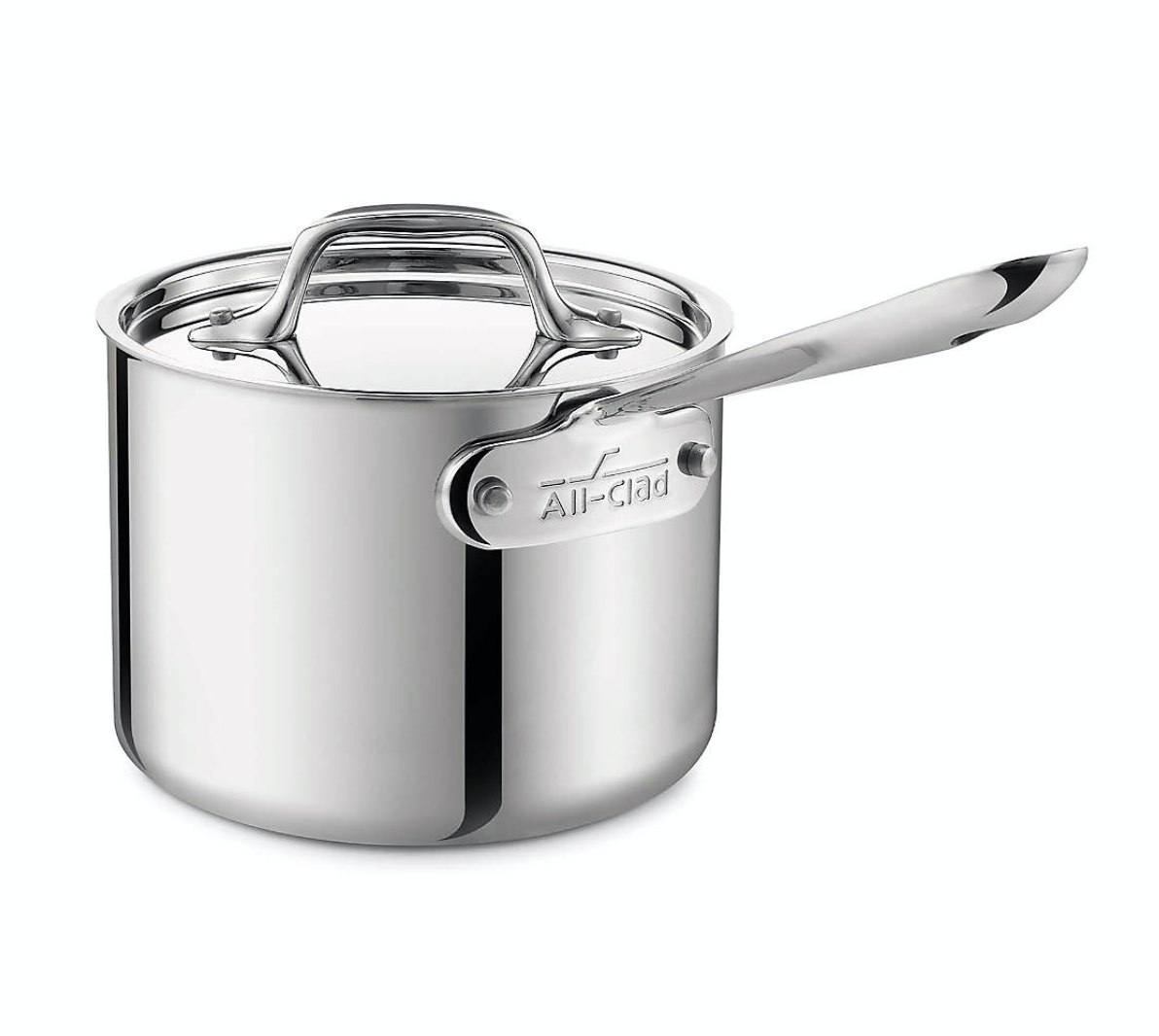 All-Clad ® d3 Stainless Steel 2-qt. Saucepan with Lid