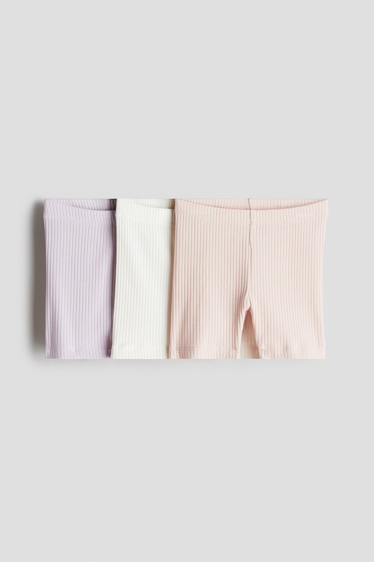 3-pack Ribbed Bike Shorts