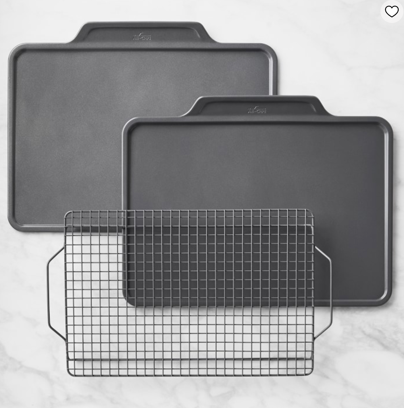 All-Clad Nonstick Pro Release Bakeware, Set of 3