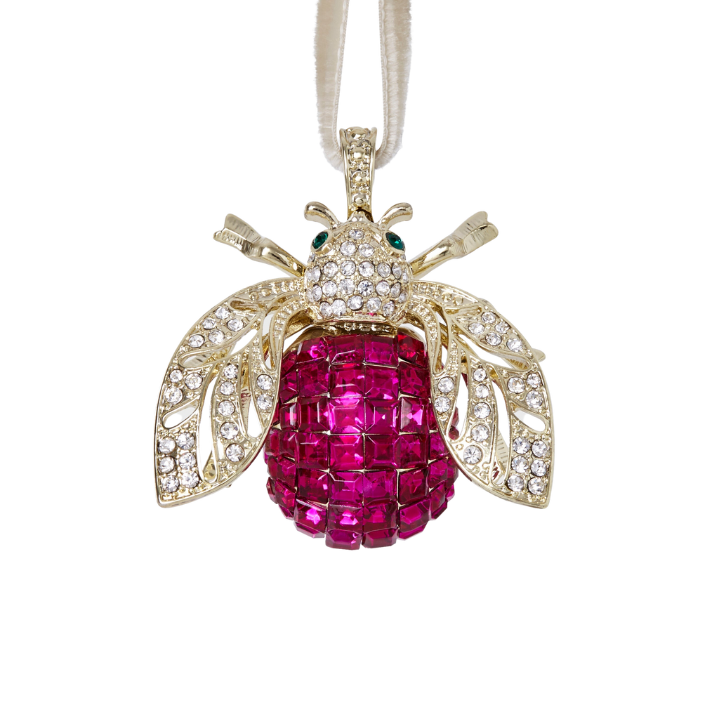 Sparkle Bee Hanging Ornament