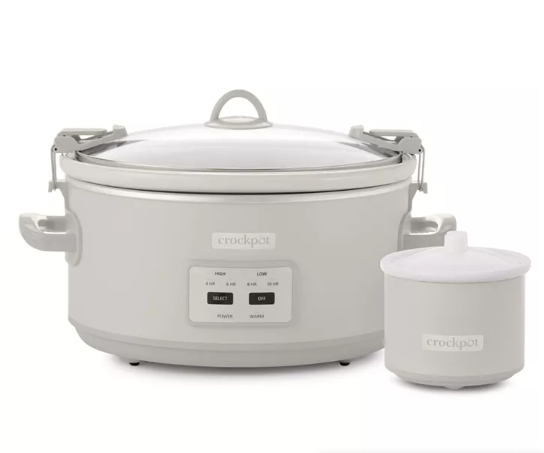 7-Qt. Cook & Carry Programmable Slow Cooker & Little Dipper