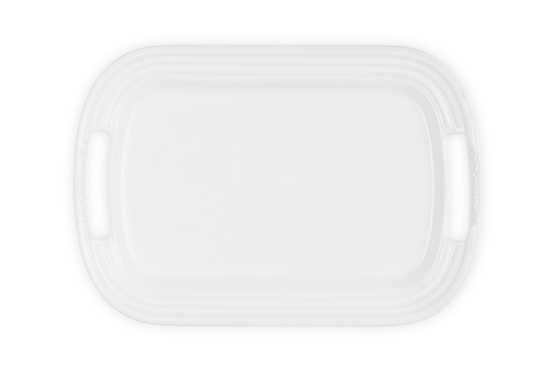 Serving Platter, 14" in White