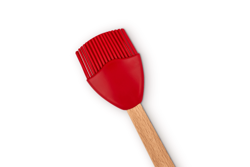 Signature Silicone Basting Brush in Cerise