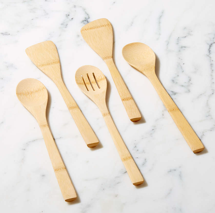 5-Piece Bamboo Utensil Set