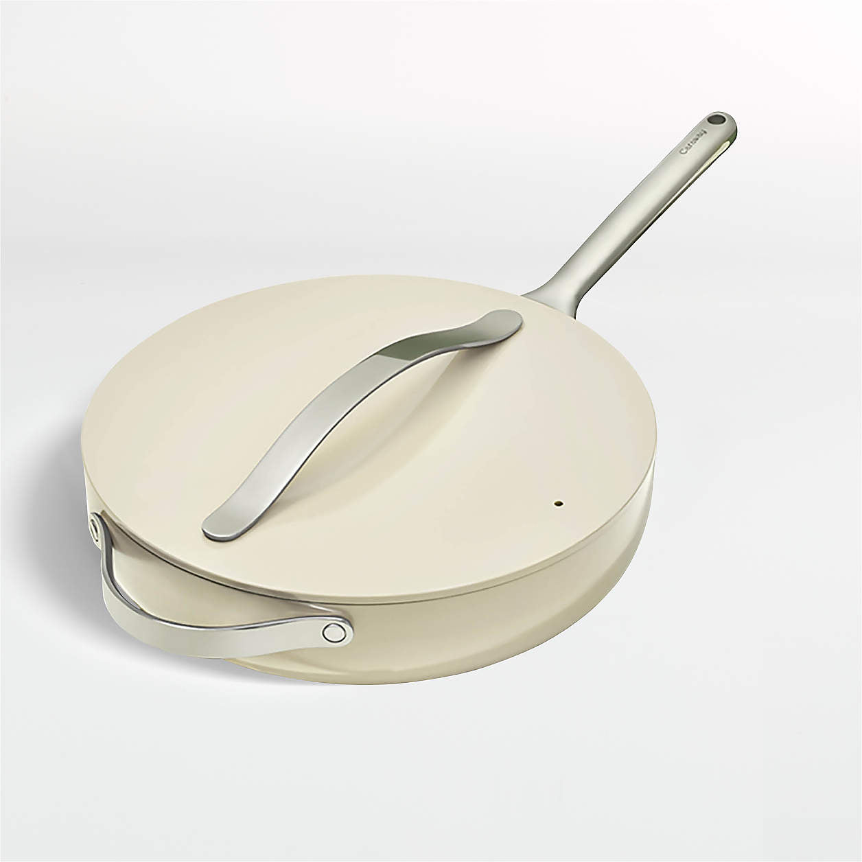 Caraway ® Cream Non-Stick Ceramic Sauté Pan
