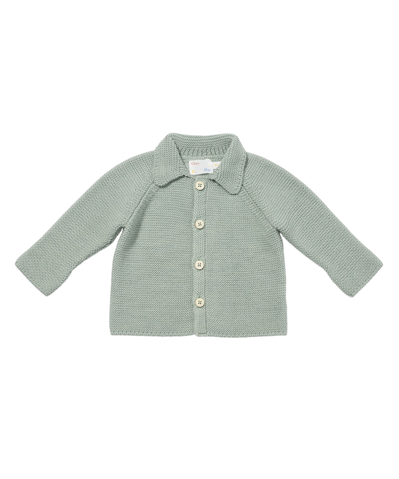 Pat Baby Jacket in Seafoam