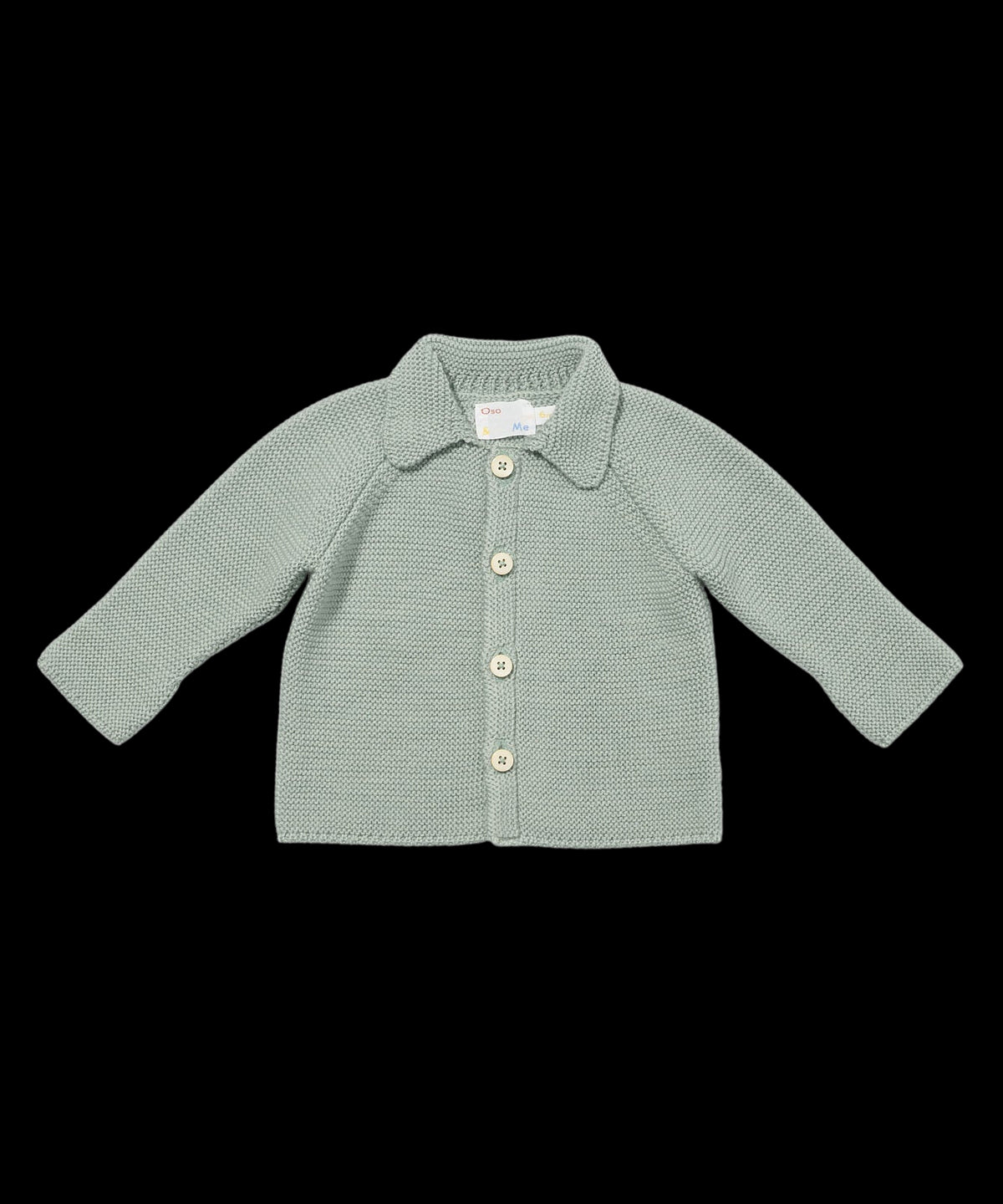 Pat Baby Jacket in Seafoam