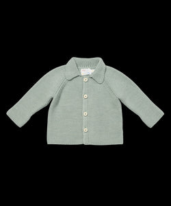 Pat Baby Jacket in Seafoam