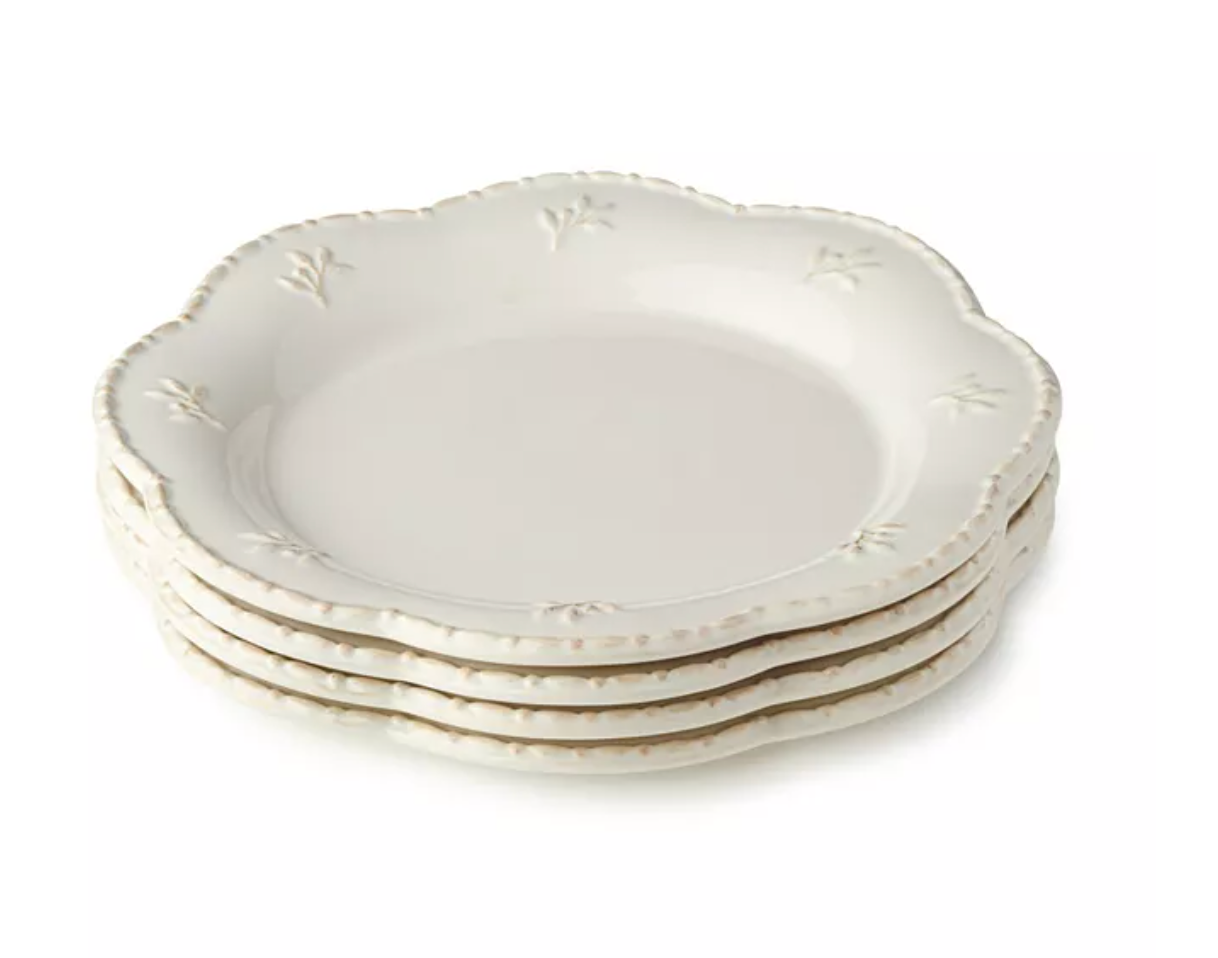 Certified InternationalHeritage Beads Salad Plates, Set of 4 (THESE GO ON SALE ALL THE TIME)