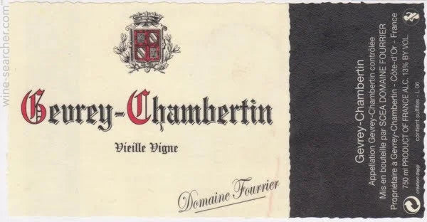 2022 Domaine Fourrier Gevrey-Chambertin Vieille Vigne