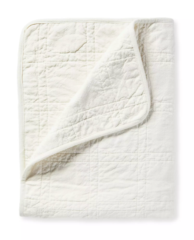 Beach House Blanket in Ivory