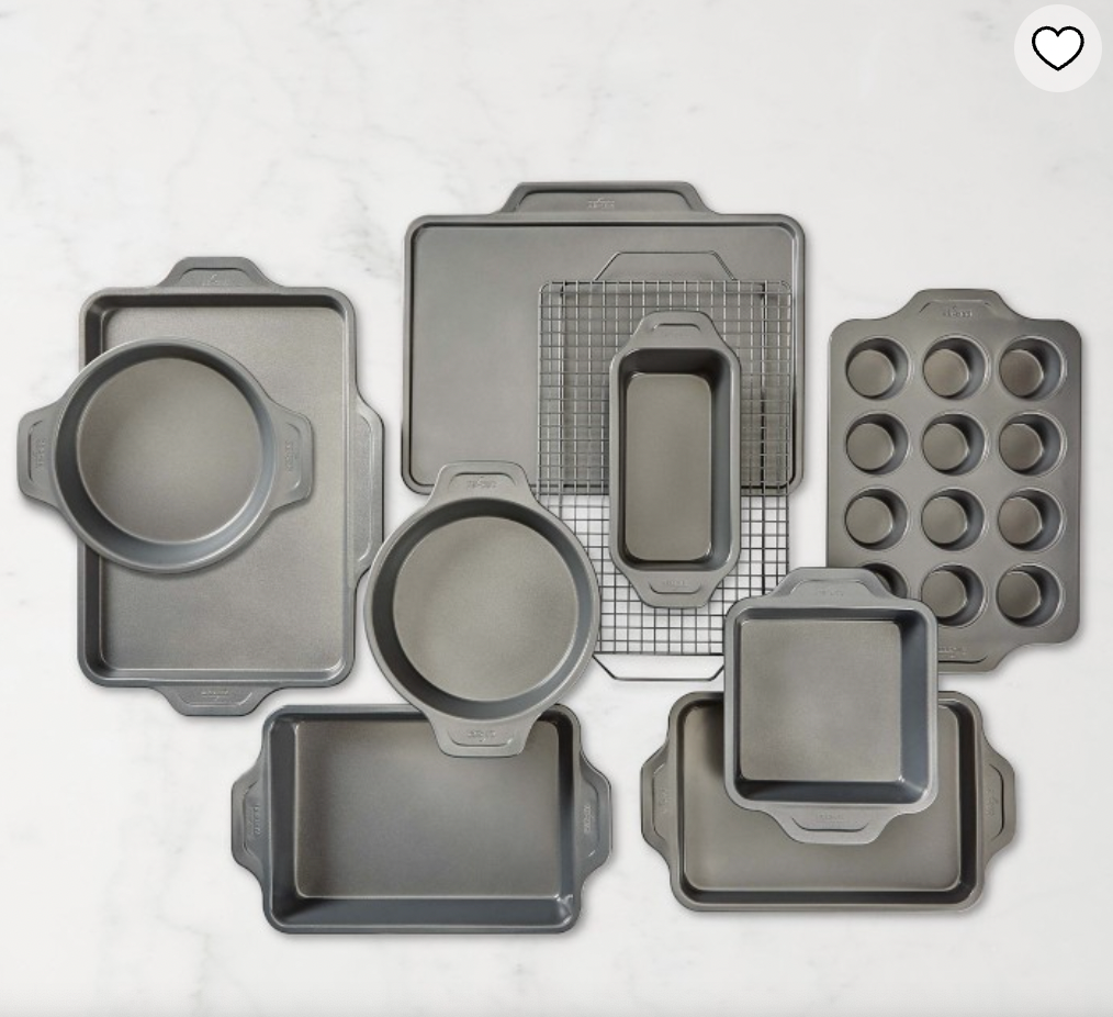 All-Clad Nonstick Pro Release Bakeware, Set of 10