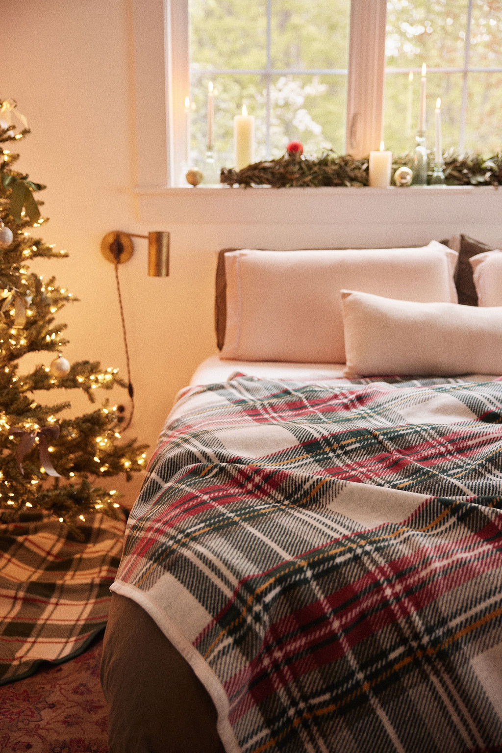Stewart Plaid Blanket