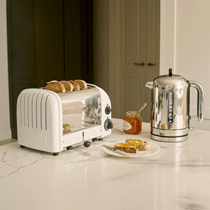 4 Slot Classic Toaster in White