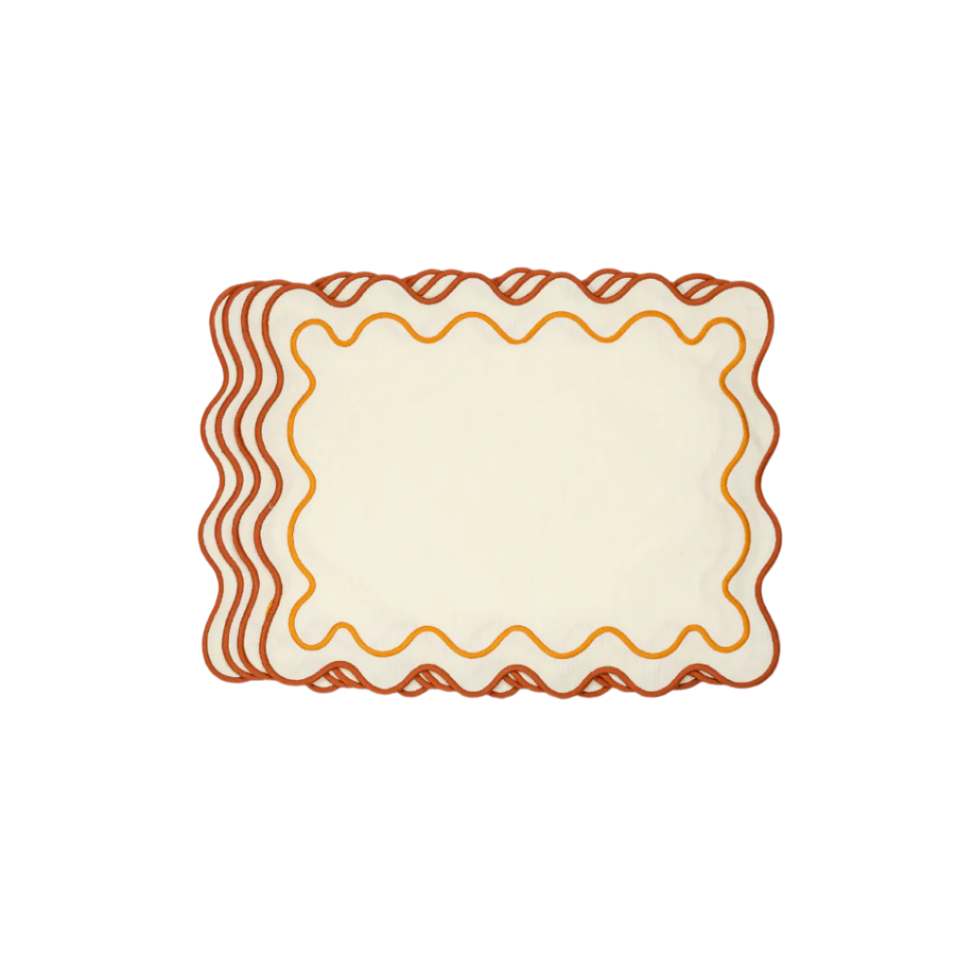 Clementine Placemats, Set of 4