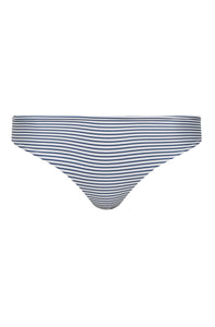 Sunset Waves Bottom in Navy Stripes & Ivory
