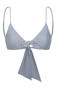 Pacifico Top in Navy Stripes & Ivory