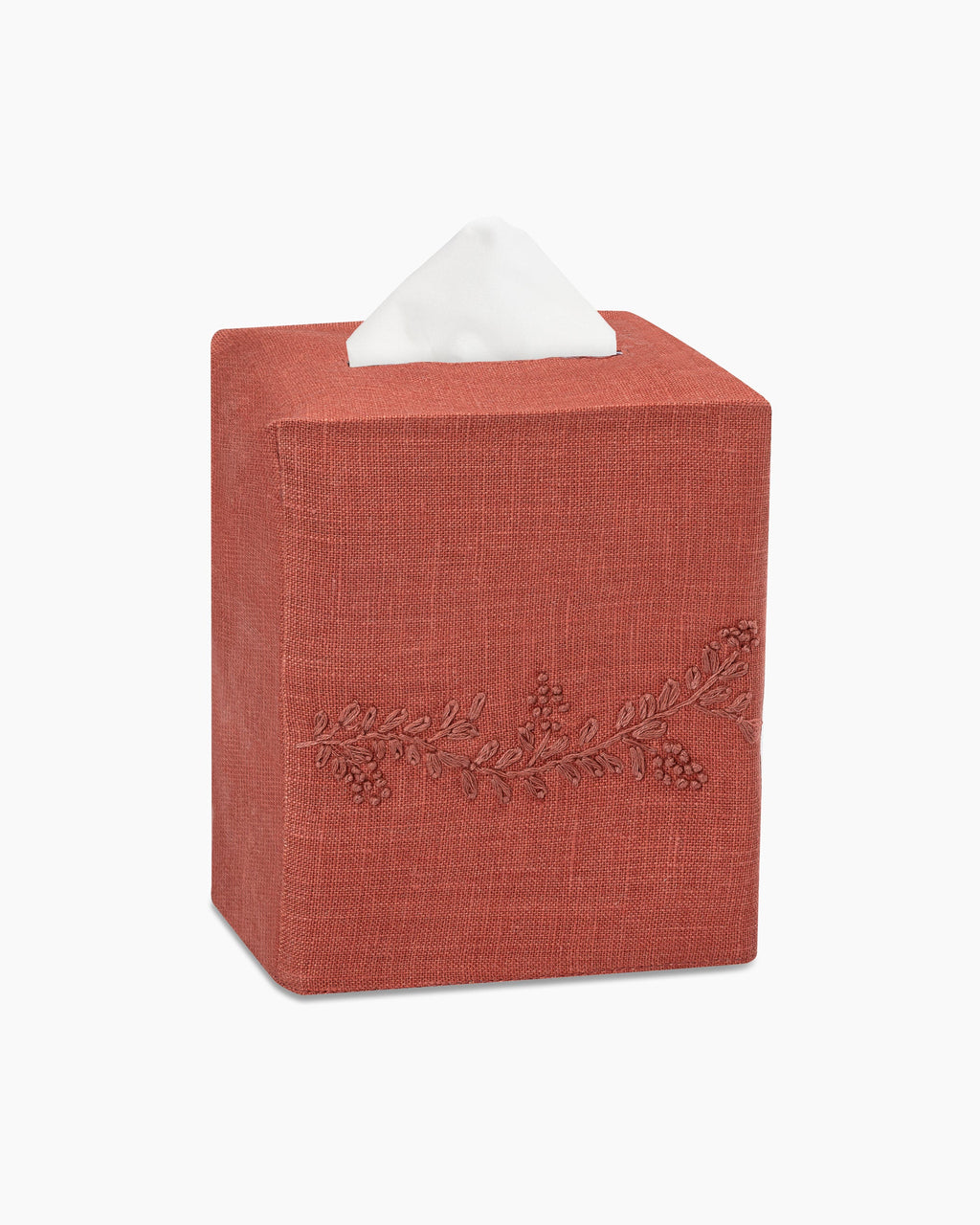Prism Vine Linen Square Tissue Box Cover