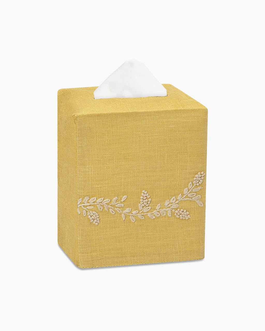 Prism Vine Linen Square Tissue Box Cover