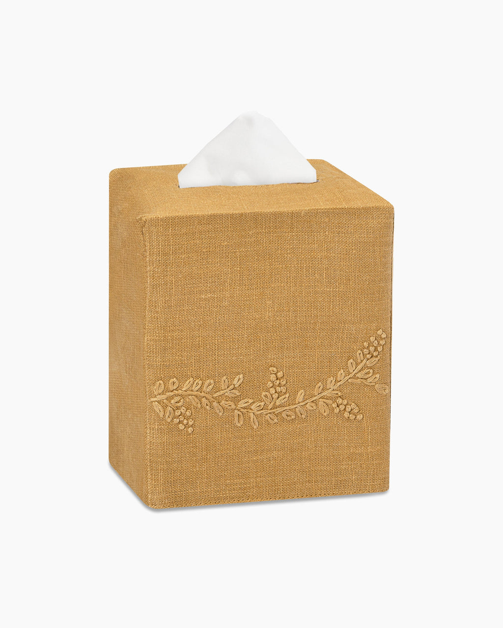 Prism Vine Linen Square Tissue Box Cover