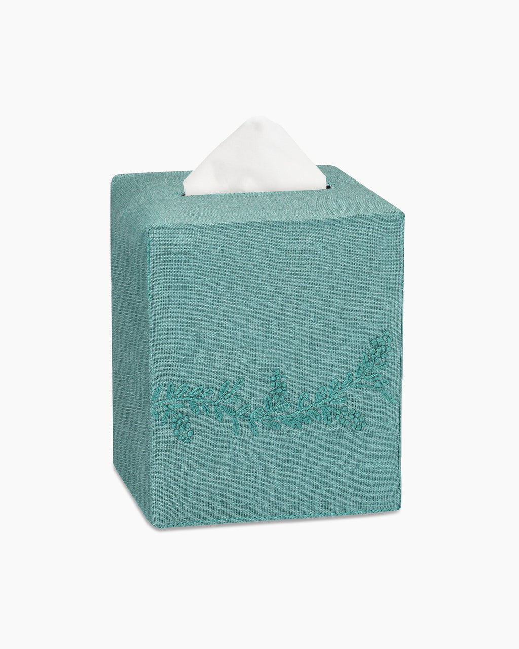 Prism Vine Linen Square Tissue Box Cover