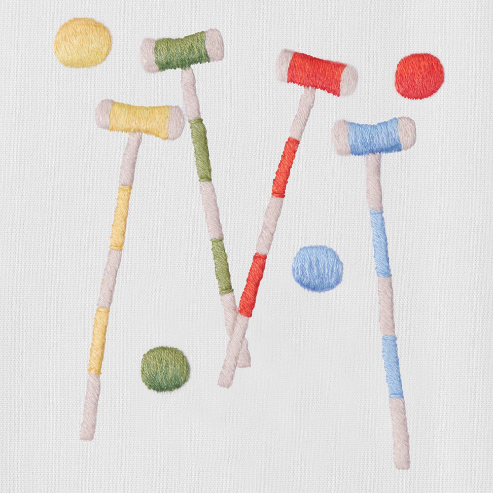 Henry Handwork Croquet Hand Towel - Thumbnail 5
