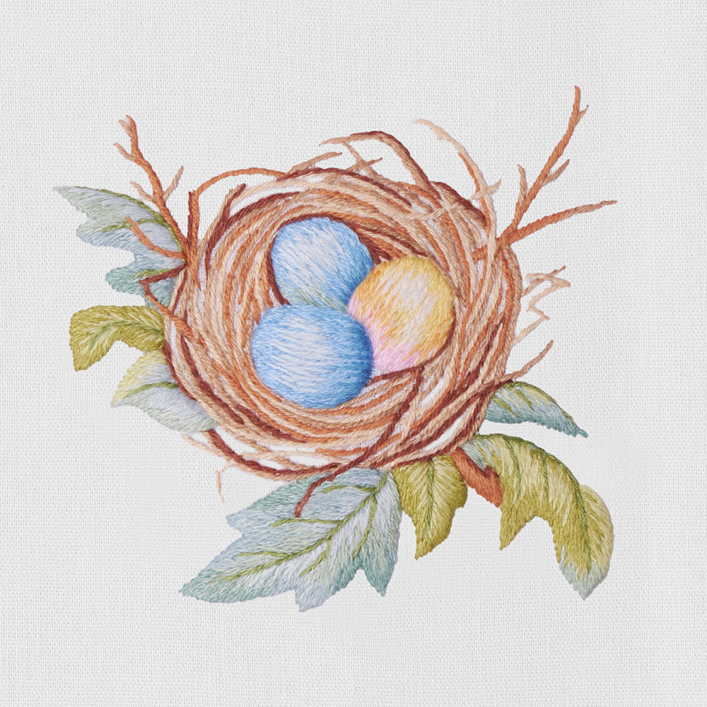 Henry Handwork Nest Hand Towel - Thumbnail 5