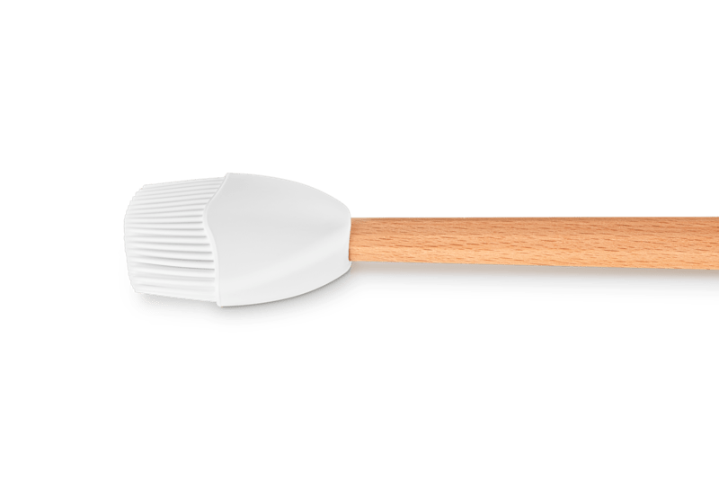 Signature Silicone Basting Brush in White