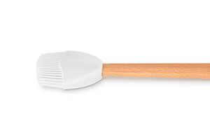 Signature Silicone Basting Brush in White