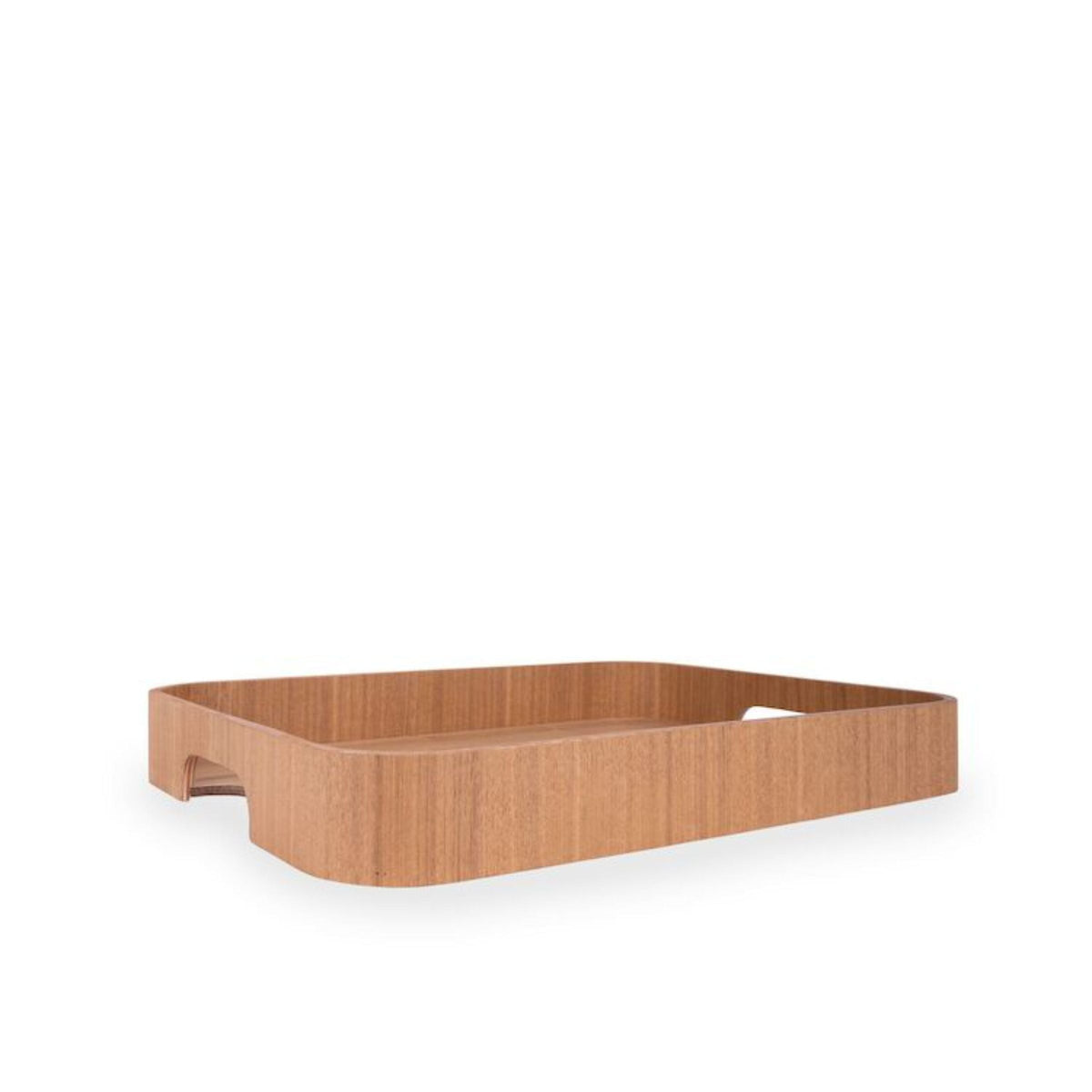 Hanna Tray with Handles Wood