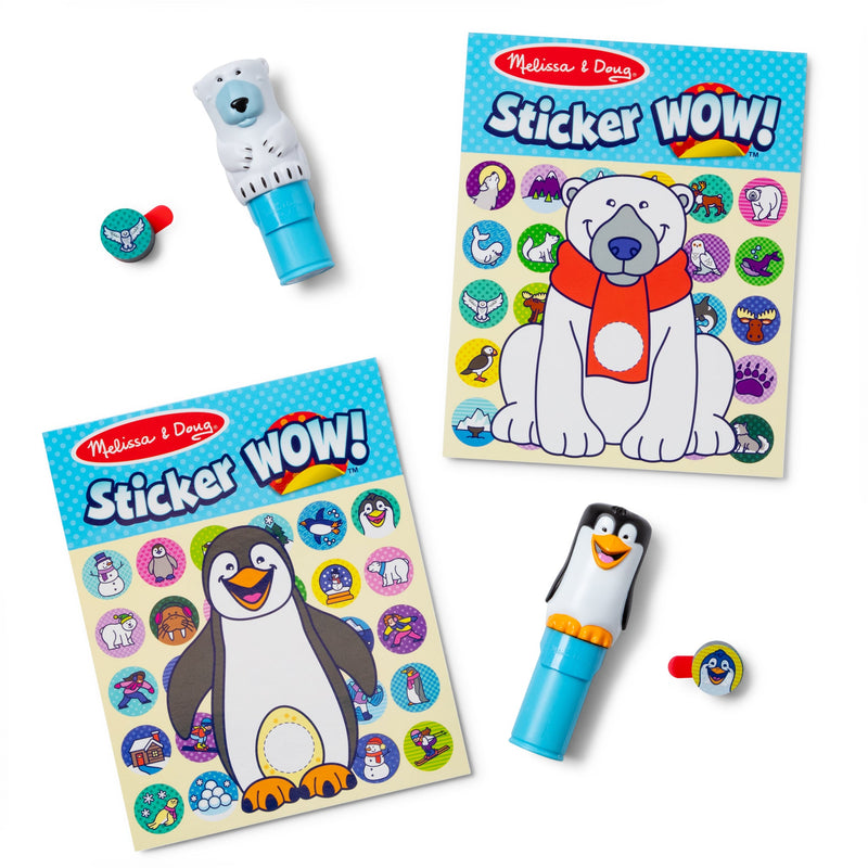 Sticker WOW Activity Pad & Sticker Stamper Value Pack, Winter