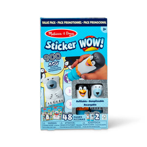 Sticker WOW Activity Pad & Sticker Stamper Value Pack, Winter