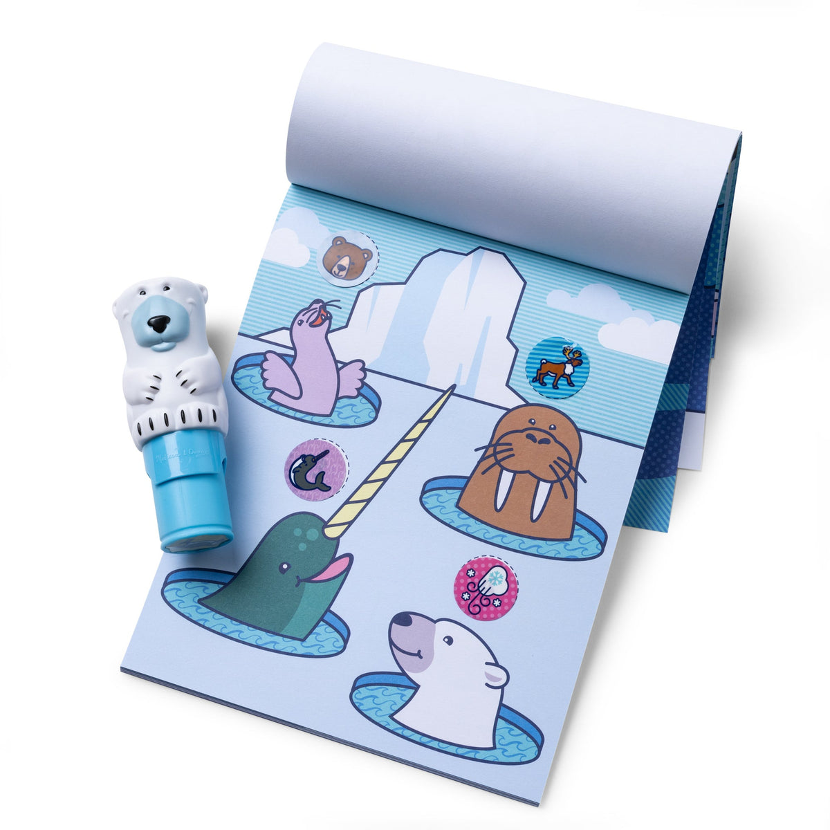 Sticker WOW Activity Pad & Sticker Stamper Value Pack, Winter
