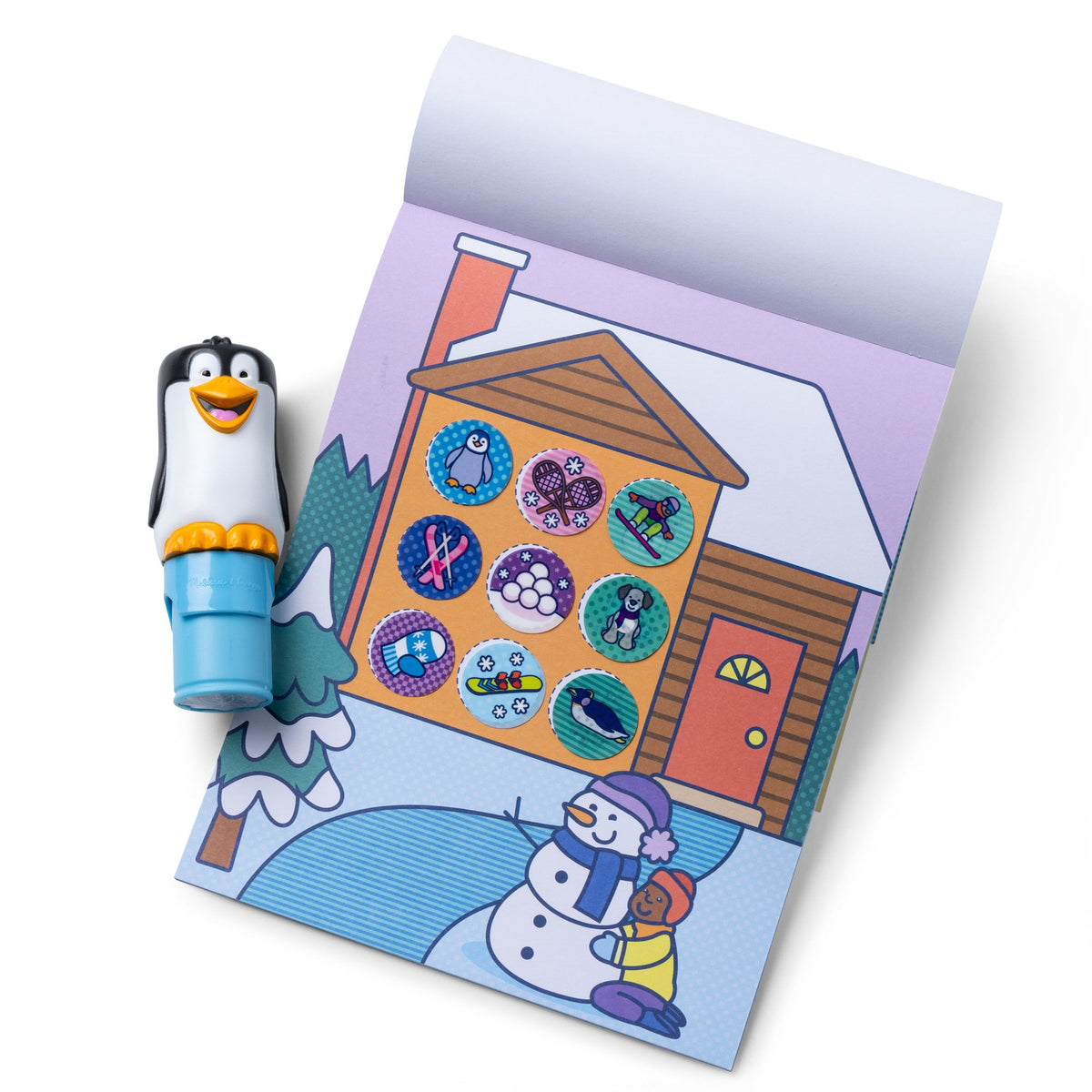 Sticker WOW Activity Pad & Sticker Stamper Value Pack, Winter