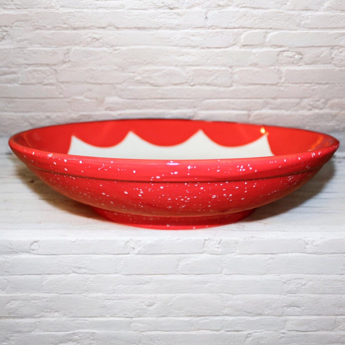 Hand-painted "Pasta Forever" Pasta Bowl