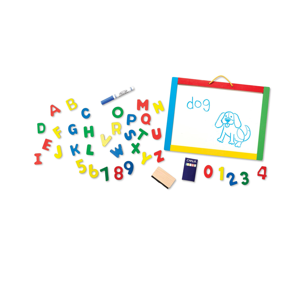 Magnetic Chalkboard & Dry-Erase Board