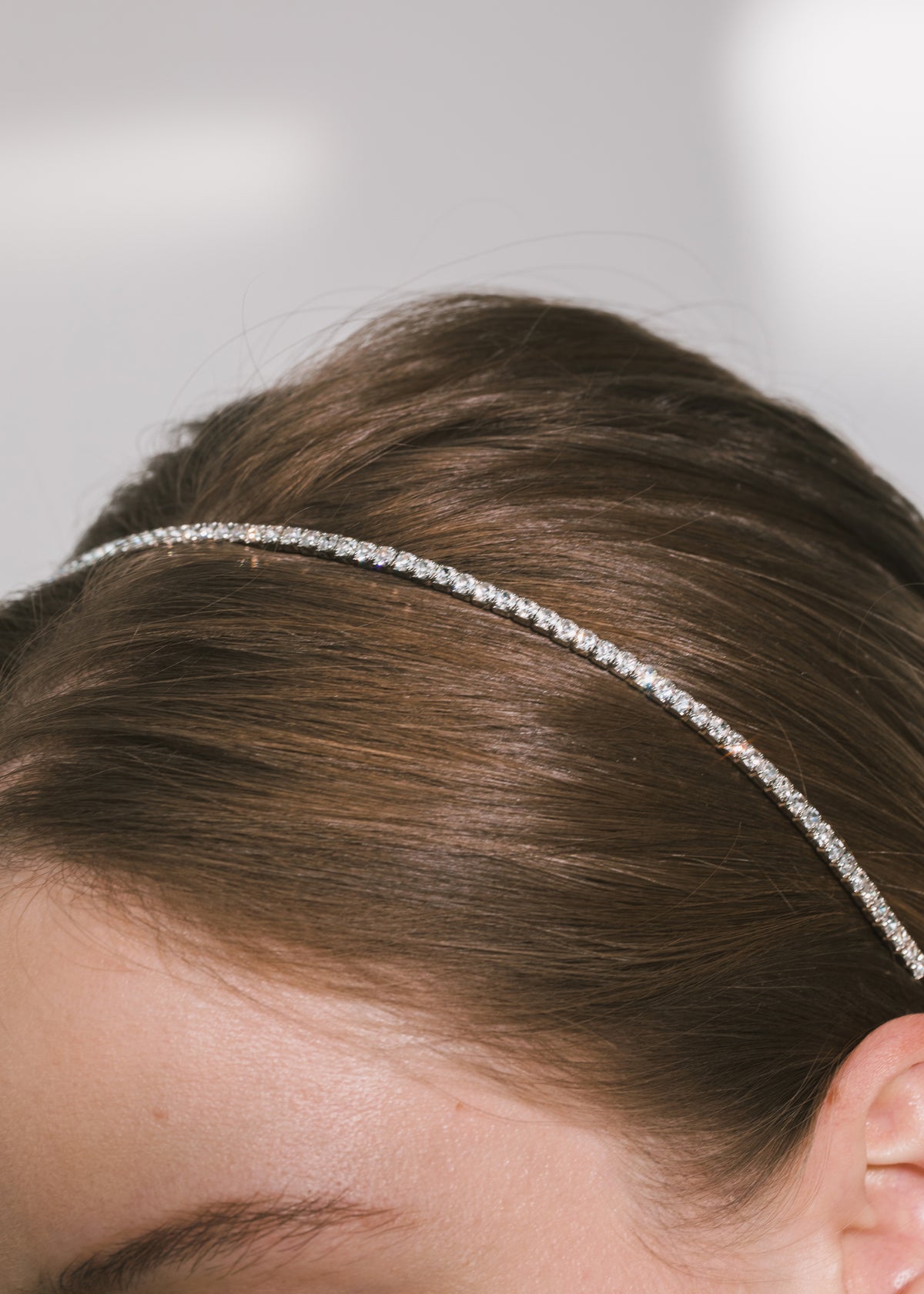 Elize Headband in Crystal