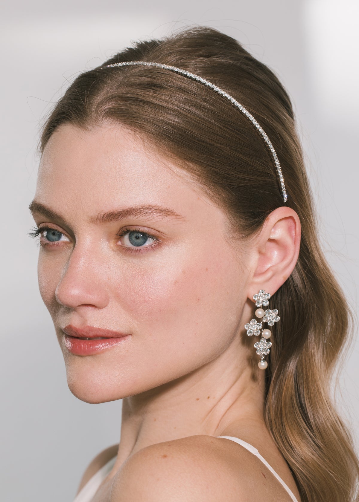 Elize Headband in Crystal