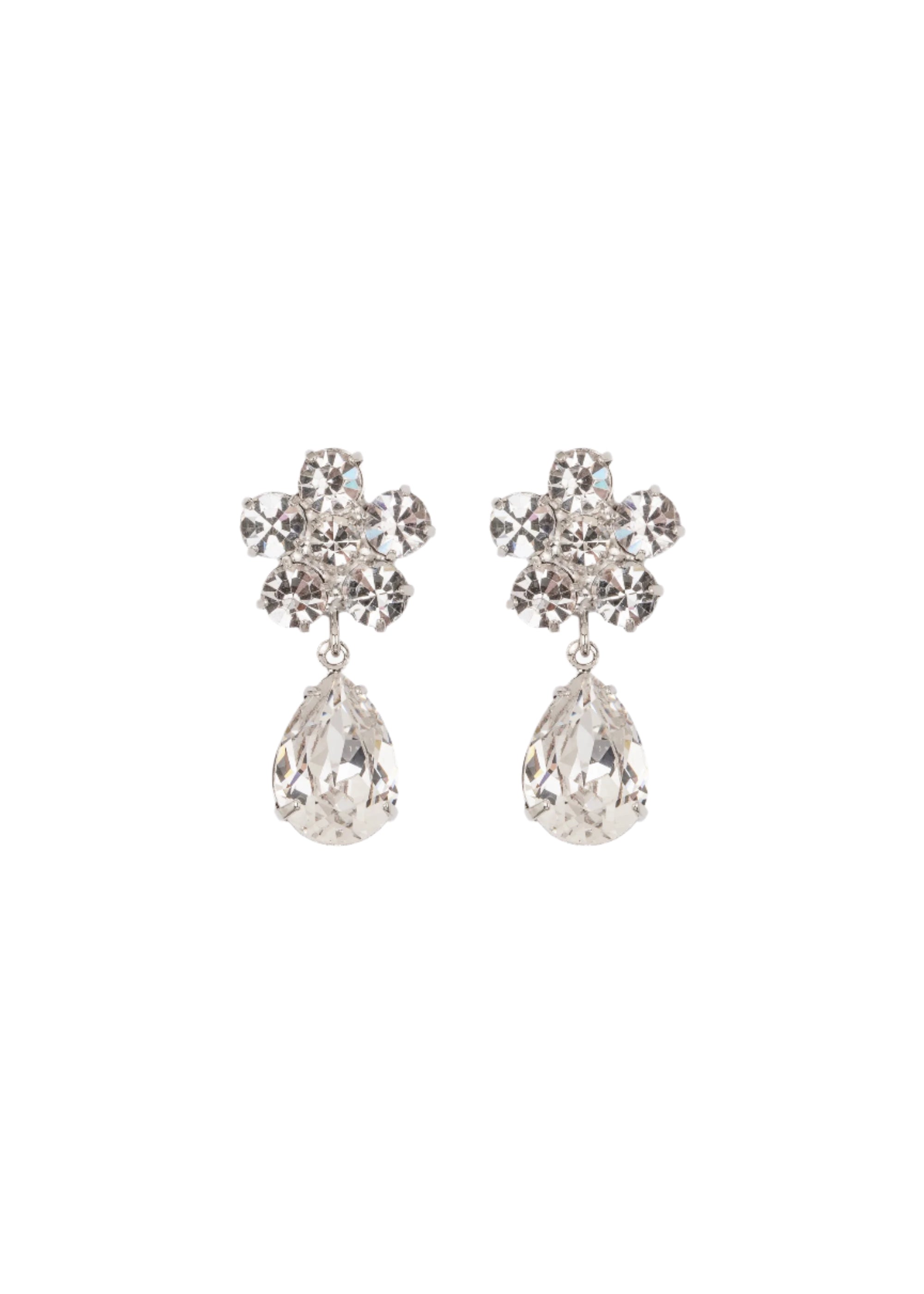 Janna Earrings Crystal | Over The Moon