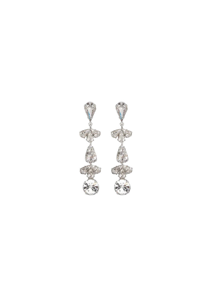 Talita Earrings in Crystal