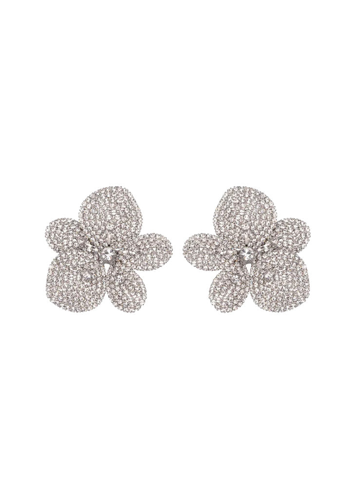 Kiarra Earrings in Crystal