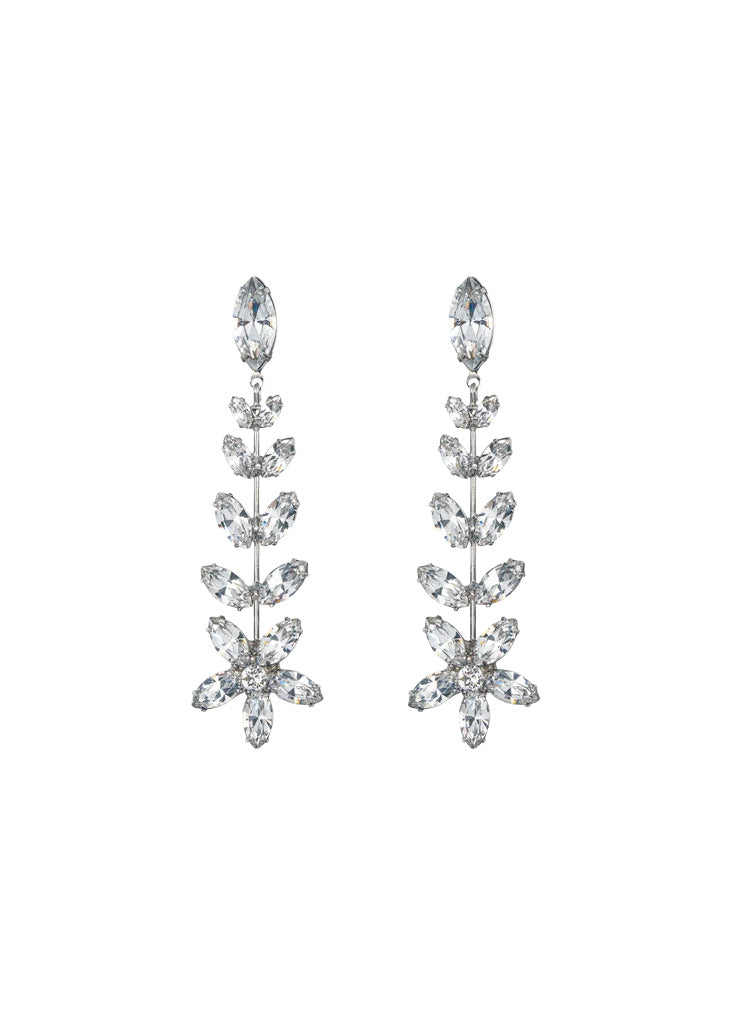Vianca Earrings in Crystal