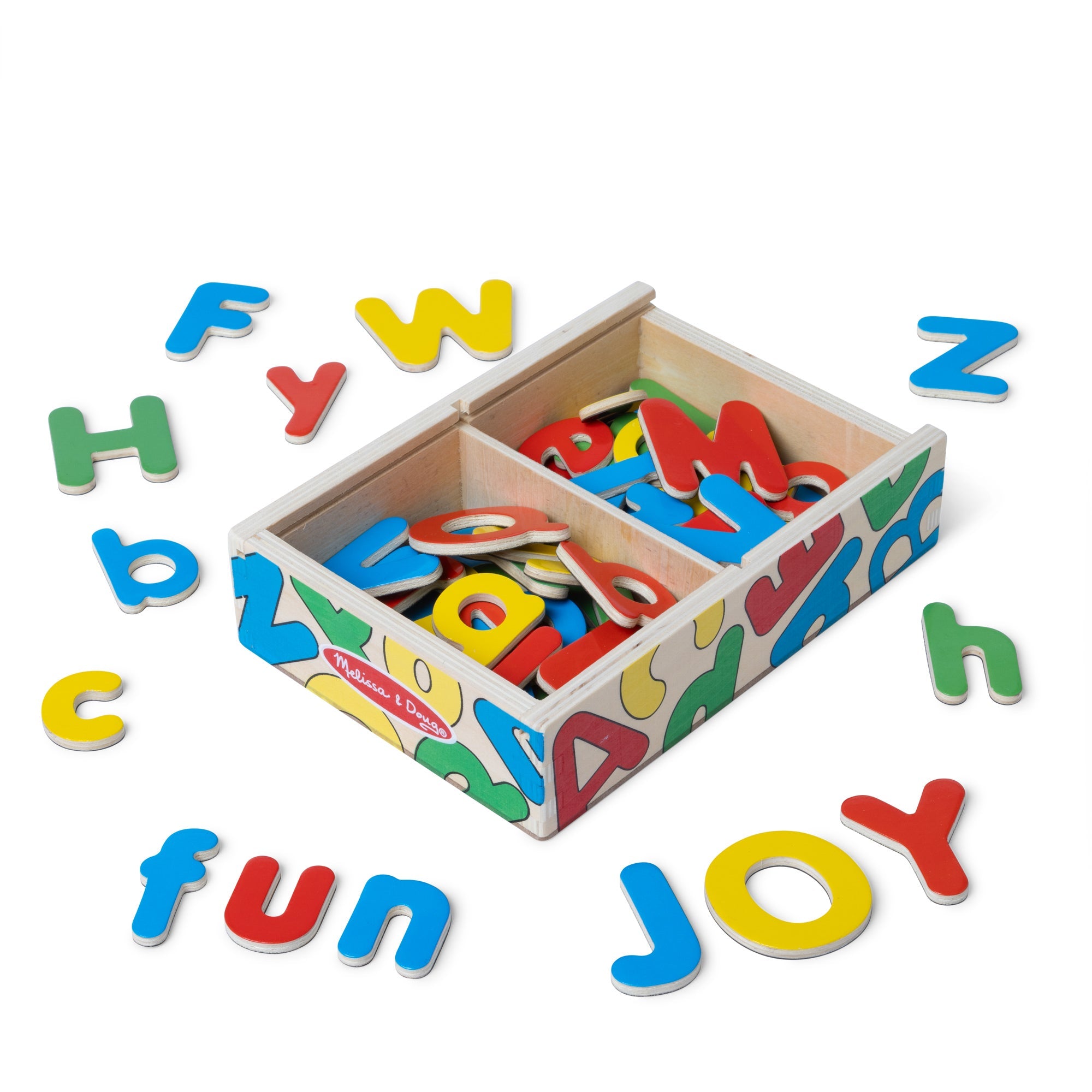 Wooden Alphabet Magnets