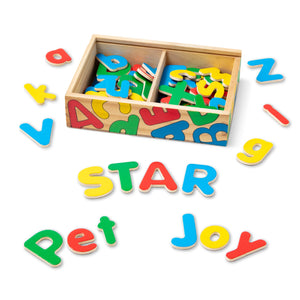 Wooden Alphabet Magnets