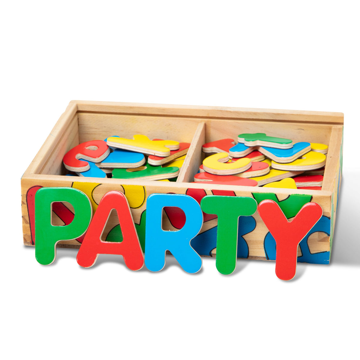 Wooden Alphabet Magnets