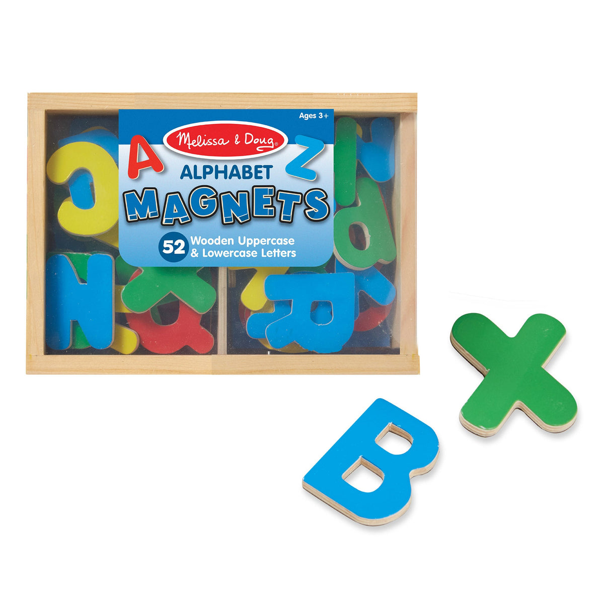 Wooden Alphabet Magnets