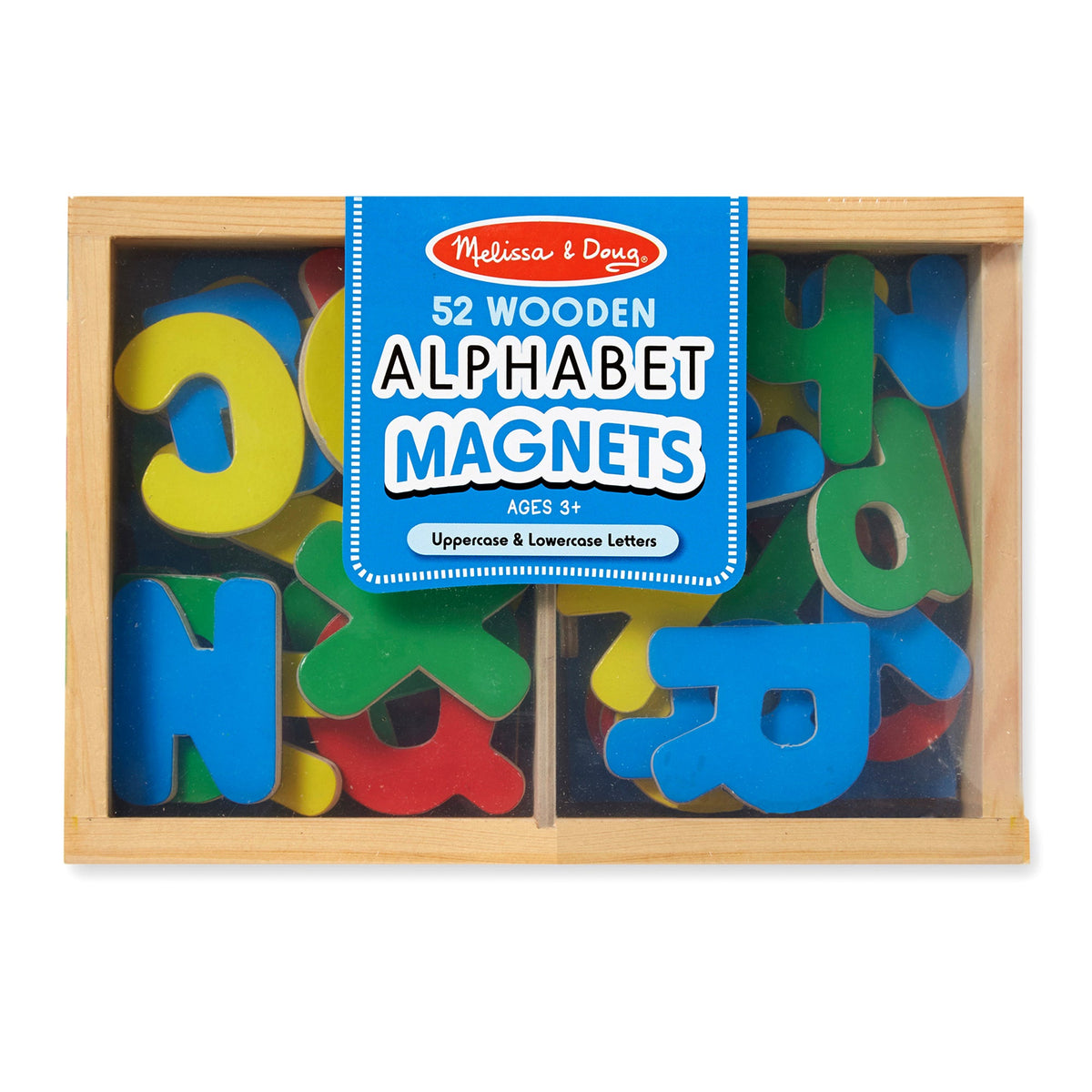 Wooden Alphabet Magnets