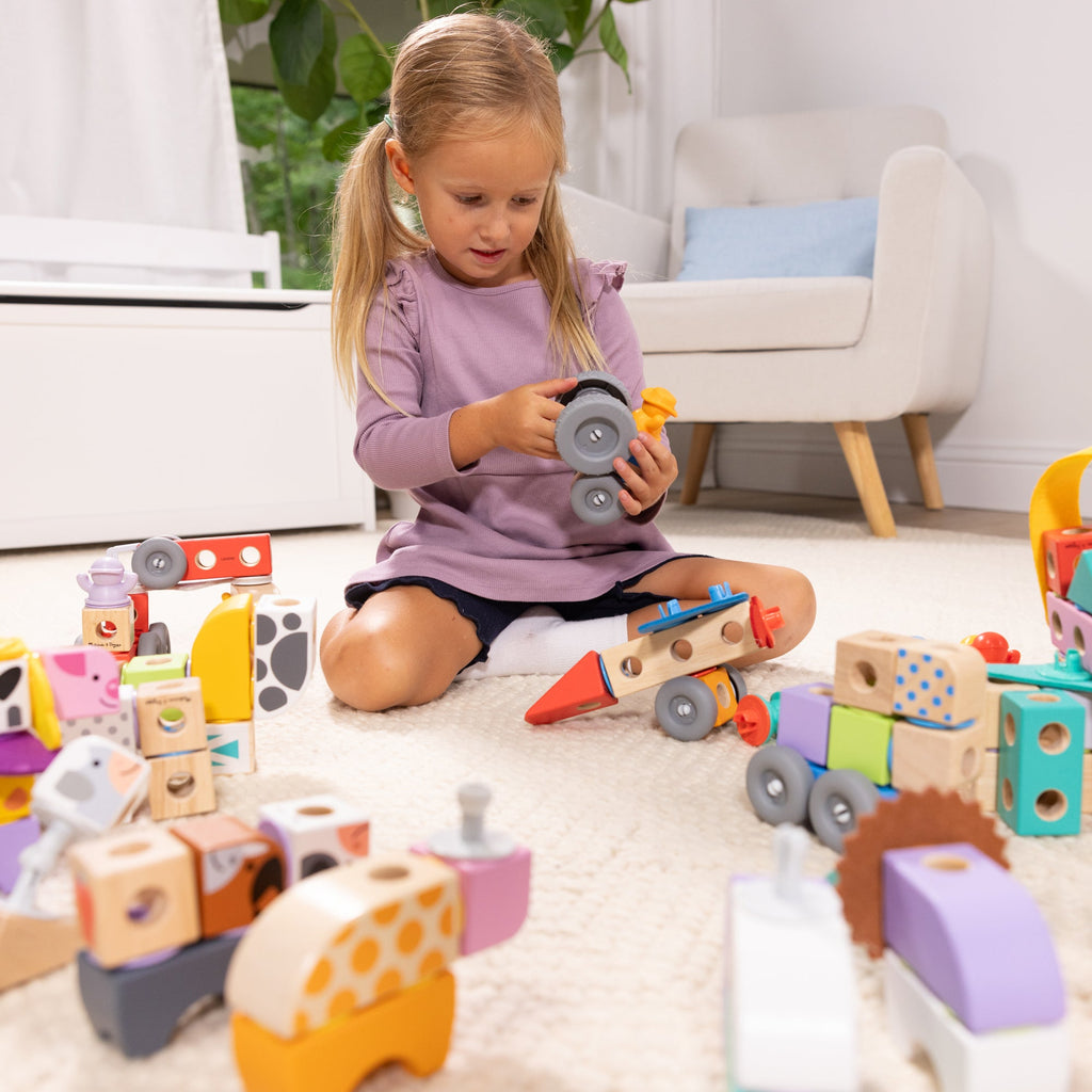 Blockables Vehicles Play Set