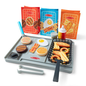 Flip & Fry Grill Play Set w/ Color Changing Water WOW!