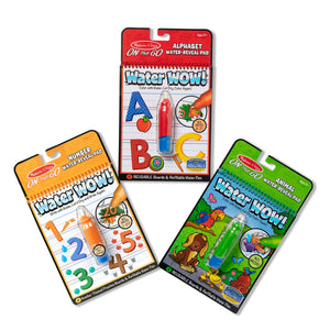 Water WOW! 3-Pack Set: Animals, Alphabet, Numbers